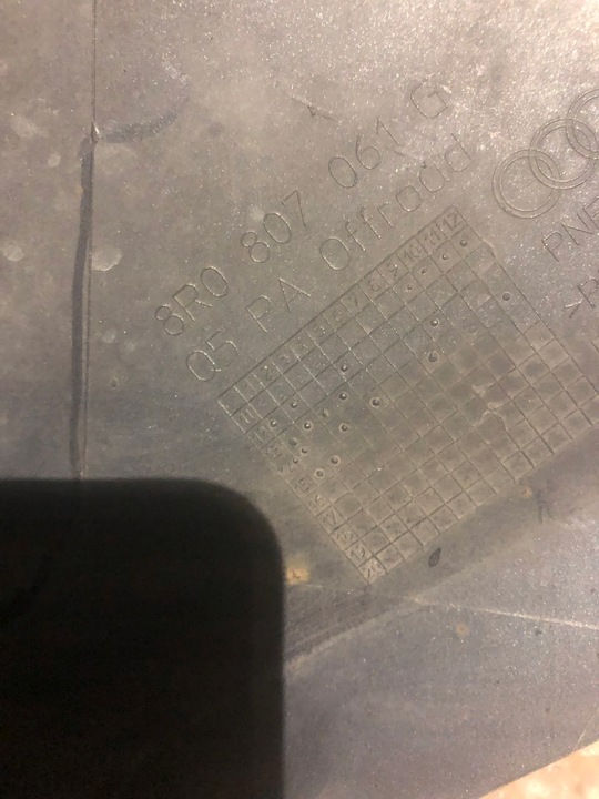 фото №6, Audi q5 8r0807061g offroad спойлер дифузор накладка бампер зад