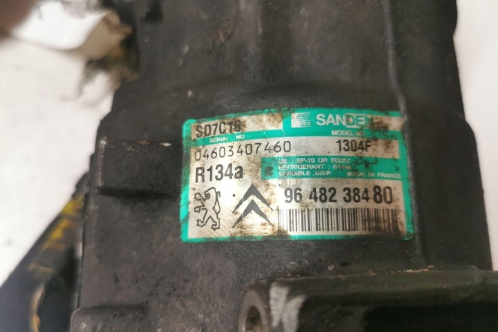 фото №6, Компресор кондиціонера citroën c5 iii rd_ 9648238480 1.6l дизель 2007