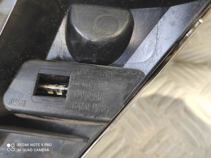 фото №12, Решітка решітка радіатора камера бампера перед nissan juke i f15 рестайлінг 14-19 62070bv80a