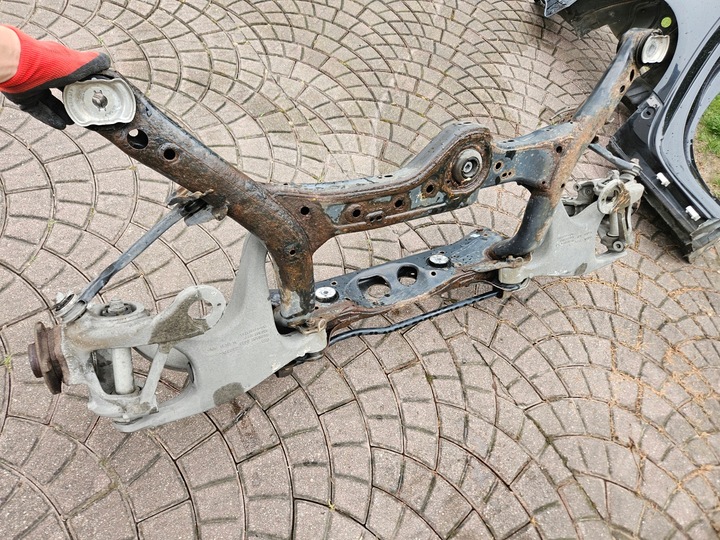 фото №7, Задние подвешивание подрамник балка зад задняя audi a6 c7 a7 4g quattro подрамник