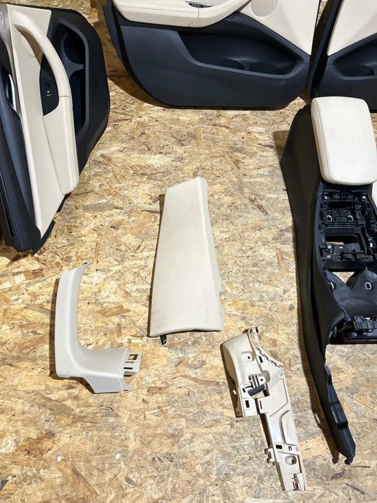 фото №7, Сиденья средство салон диван подлокотник обшивки bmw x3 g01 beż 3km 2023r