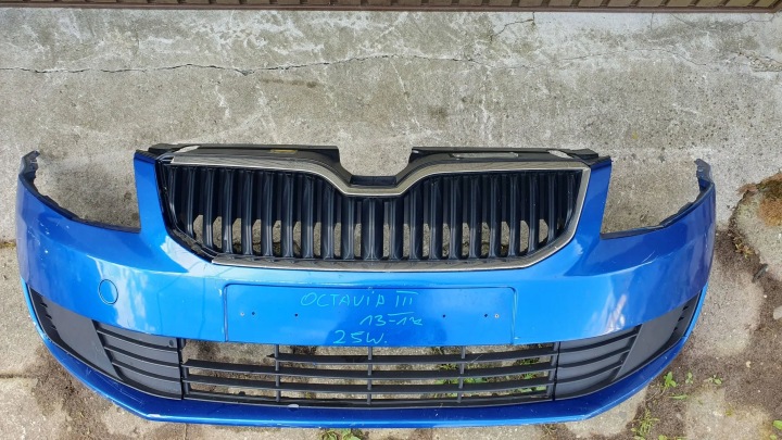 фото №7, Skoda octavia 3 iii 5e 13-17 бампер передній перед $
