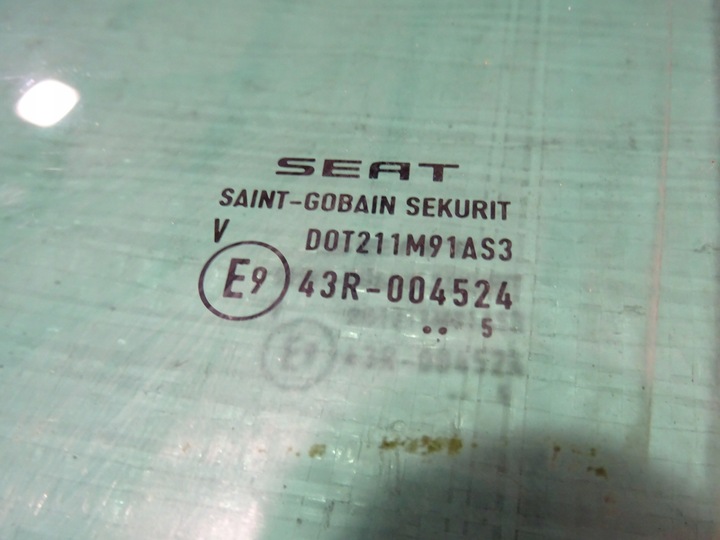фото №2, Стекло дверь зад задняя заднее левая seat altea 05 r