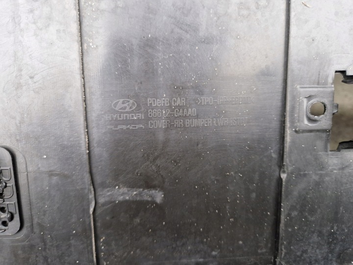 фото №10, Hyundai i30 iii 3 fastback задній бампер 86612-g4aa0