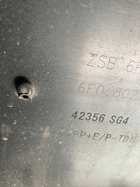 фото №8, Seat ibiza v 5 6f бампер задній зад pdc 6f0807421d