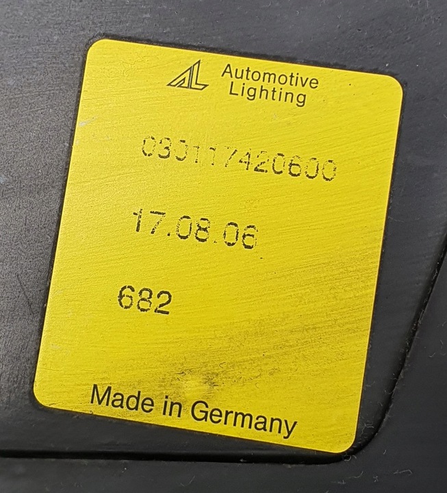 фото №7, Лампа правая перед ford mondeo mk3 0301174206 евро