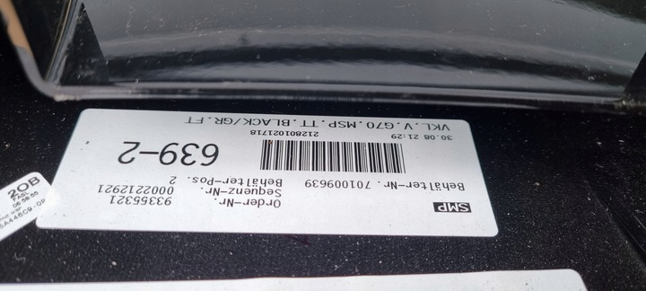 фото №16, Bmw 7 i7 g70 м-пакет бампер перед оригинал c127