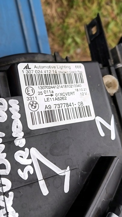 фото №11, Bmw f32 f33 f36 лампа перед передняя левая полный led европа 7377841