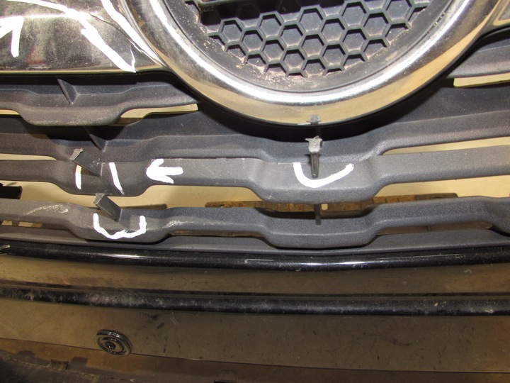 фото №7, Бампер перед переднее решётка радиатора opel corsa e решётка решётка