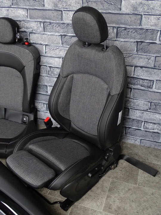 фото №6, Mini f55 сиденья диван обшивки туннель средство салон новое карбон чёрный