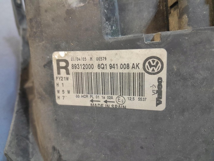фото №5, Vw polo iv фара правый 6q1941008ak
