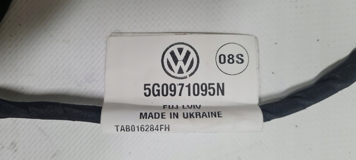 фото №6, Vw golf 7 рестайлінг датчики pdc+wiązka перед l0k1