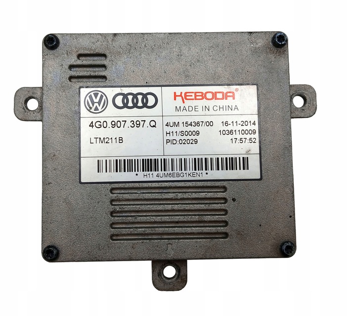 фото №1, Модуль led перетворювач vw skoda audi 4g0907397q