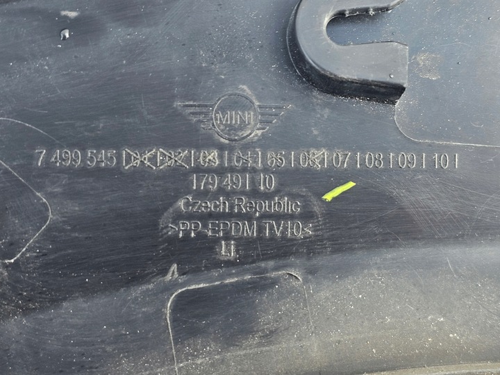 фото №15, Планка na крило mini f56 f57 3d 14-21 лівий зад ліва задня