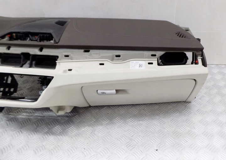 фото №7, Bmw 5 g30 g31 панель консоль head up коричнева шкіра