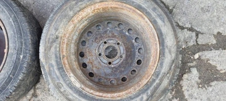 фото №12, Комплект диск nissan primastar фургон x83 1011084 2.0l дизель 84kw 2007