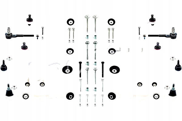 фото №1, Topran набор рычагов audi a4 1.6-3.2 11.04-06.08