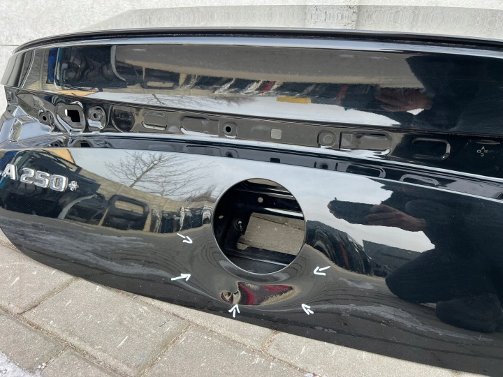 фото №5, Крышка зад задняя mercedes cla c174 174 w174 sedan