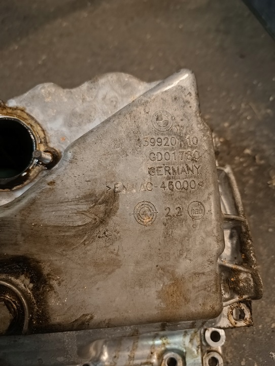 фото №6, Bmw f30 330e b48 піддон масляна двигуна гібрид 139920 10