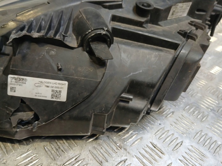 фото №9, Volvo v40 ii s40 фара праві перед лампа передня 31420004 eu 2015r