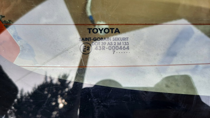 фото №2, Стекло зад toyota yaris 07r
