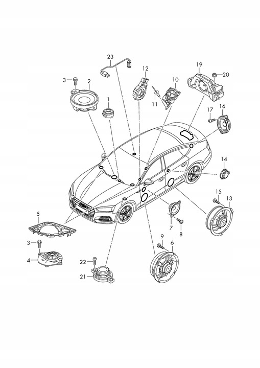 фото №16, Динаміки озвучення bang olufsen джгути a5 f5 8w