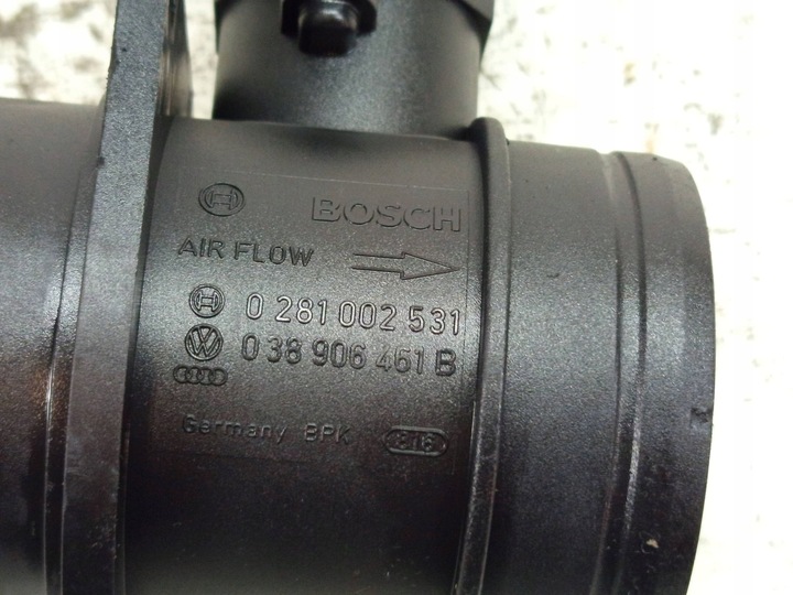 фото №6, Витратомір vw golf v cady seat leon 2.0 tdi 038906461b 0281002531