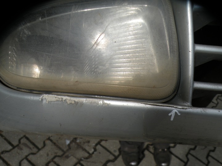 фото №9, Chrysler voyager iv бампер + решётка + противотуманные фары перед