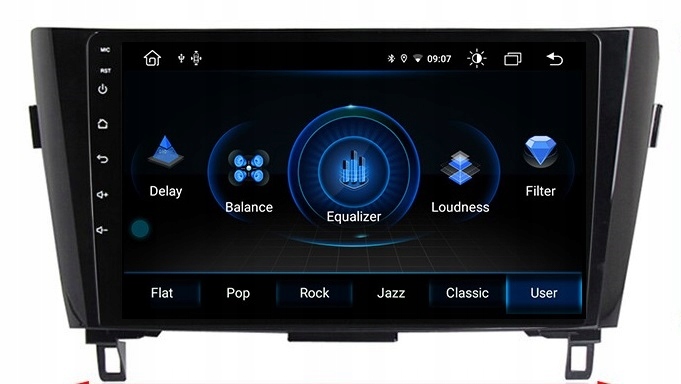 фото №7, Радіо навігація nissan qashqai андроїд 8/64gb+kam