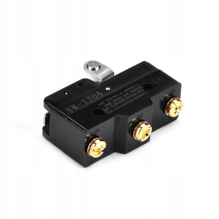 фото №10, Вимикач кінцевий bm-1704 з ручник  мікроперемикач do mechanizmów