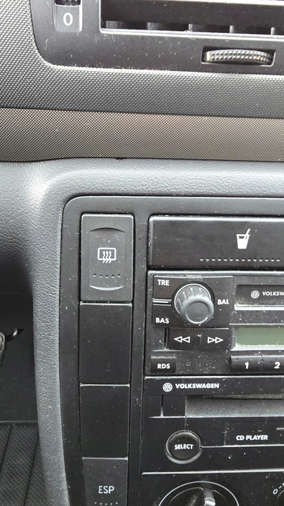 фото №1, Кнопка выключатель заглушка переключатель vw sharan 2000-2010