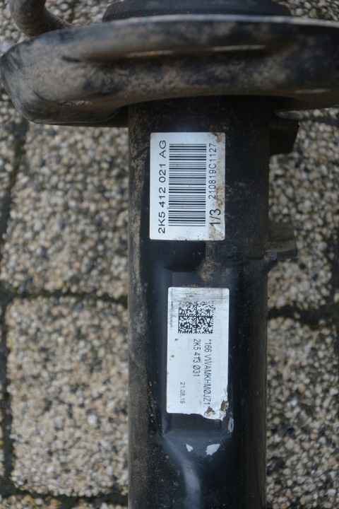 фото №7, Амортизатор поворотна опора macpherson перед vw caddy 4