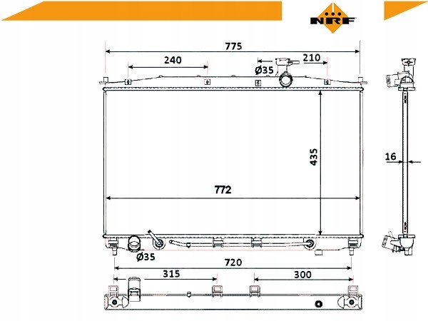фото №13, 53943 nrf радиаторов воды