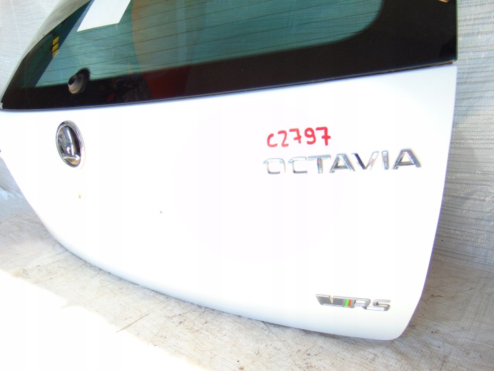 фото №7, Крышка зад задняя багажника з стекло skoda octavia iii lf9e vrs универсал