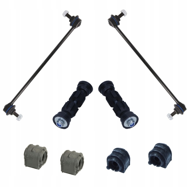 фото №1, Соединители стабилизатора + резинки перед + зад ford focus ii mk2