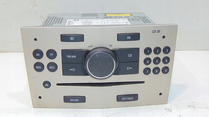 фото №1, Радіо cd cd30 opel astra h zafira b 13263051