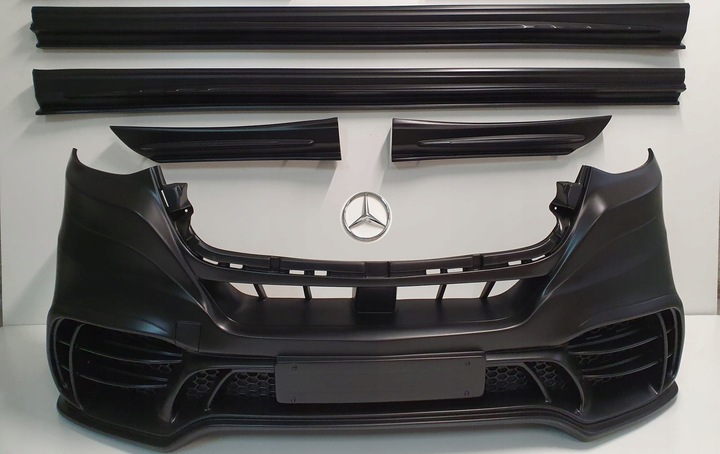 фото №1, Кузов kit sprinter 907 l2 бампер решітка радіатора пороги тюнінг amg petronas