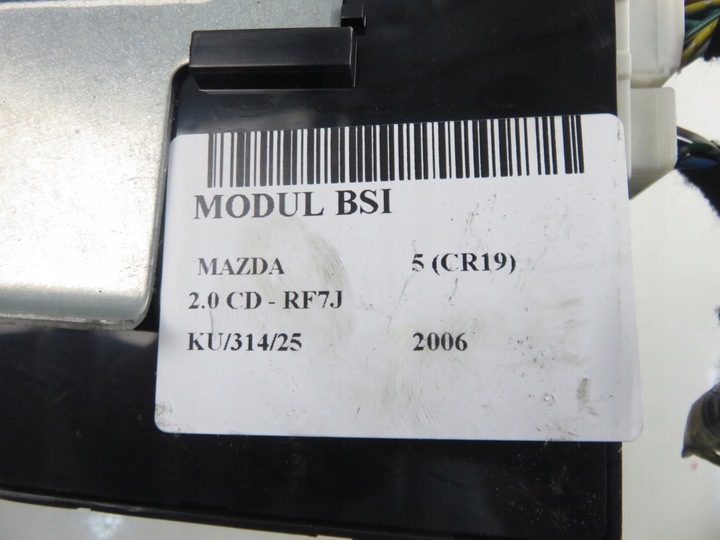 фото №6, Bsi mazda 5 cr19 2.0 cd - rf7j cc2967560c
