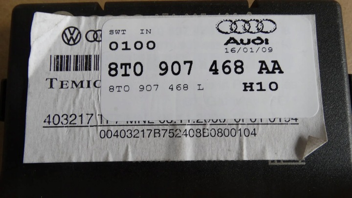 фото №3, Модуль шлюз 8t0907468aa audi a5