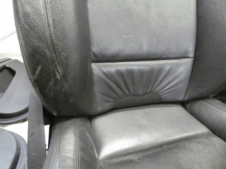 фото №11, Bmw f10 сидіння чорна шкіра підігрів диван обшивки комплект оббивка м-пакет