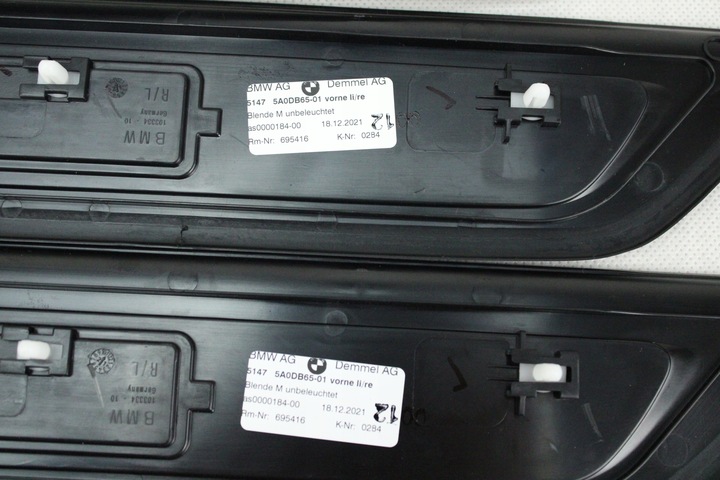 фото №10, Оригінальні накладки планки порогові м-пакет bmw g30 5a0db65 9447021 9447022