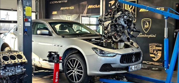 фото №11, Двигатель maserati ghibli levante quattroporte 3.0 v6 двигатель двигатель сервис wal