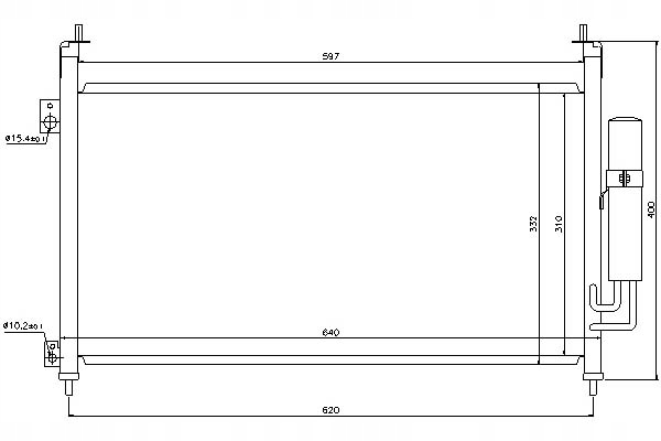 фото №11, Радиаторов кондиционера з осушитель nissens 94875