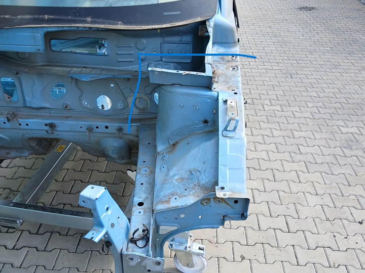 фото №5, Nissan leaf i ze0 лонжерон левая передняя левый перед kol rbe 2015r