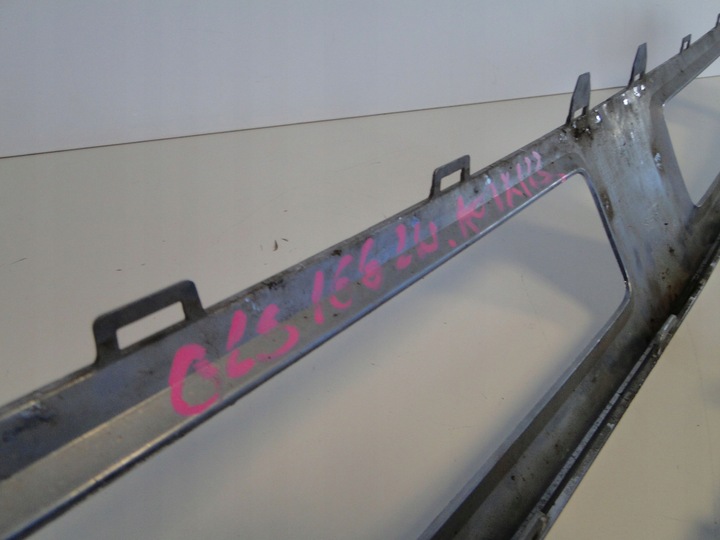 фото №8, Mercedes gls 166 x166 хром планка спойлер накладка бампера передньої