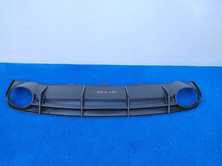 фото №1, Audi rs6 c7 4g спойлер бампера зад новый оригинал 4g9807514b mdw104