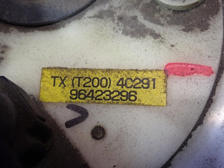 фото №5, Chevrolet aveo i t200 03-08 1.4 насос топлива 96423296 6 pin