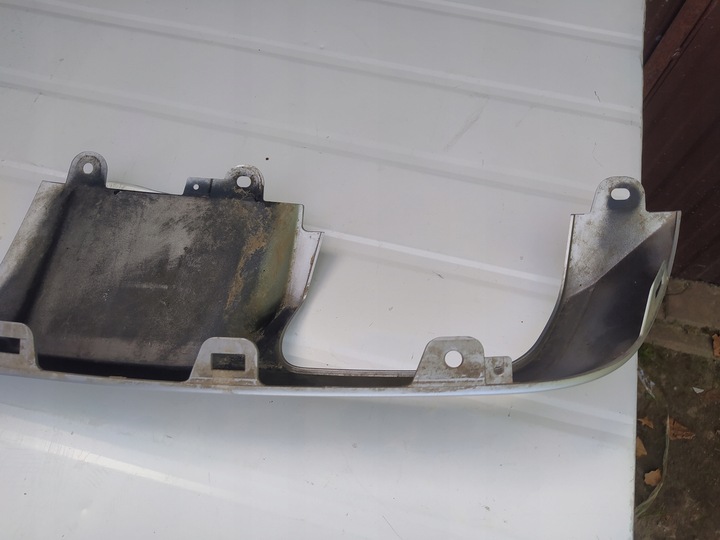 фото №11, Спойлер накладка дифузор планка нижня бампера зад - mercedes glk x204