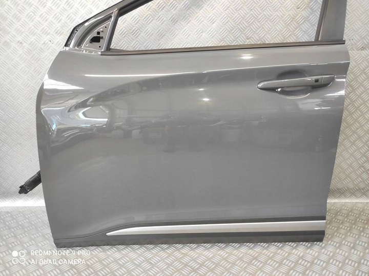 фото №4, Hyundai kona i двері передні ліві перед двері задні ліві зад сірий комплект
