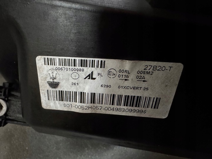 фото №8, Maserati ghibli полный led левая правая лампа рестайлинг